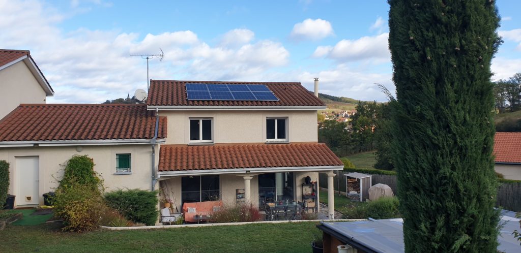 Installation photovoltaïque de 3 kWc